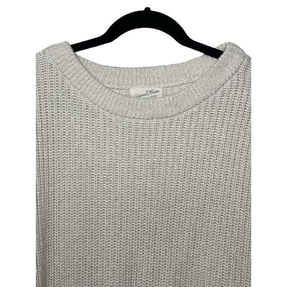 Universal Thread Women's Long Sleeve Knitted Soft Pullover Sweater Size 1X Cream - Picture 5 of 8